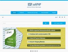 Tablet Screenshot of jcommerce.soft-php.com
